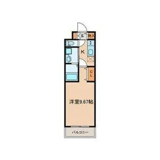 CREST TAPP太閤通【1階】の間取り