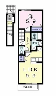 グランツ・マルシバ3【202号室】の間取り