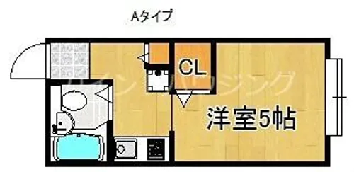 メゾンドフォーレ【1階】の間取り