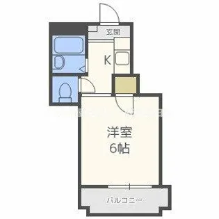 サンライフ【5階】の間取り