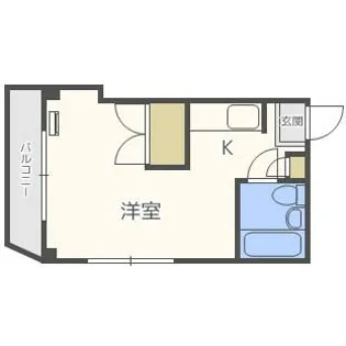 山王ハイツ【2階】の間取り