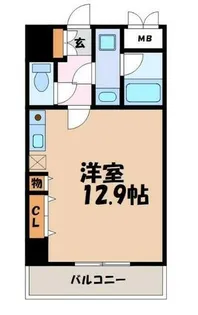 グリーンハイツ新道【9階】の間取り