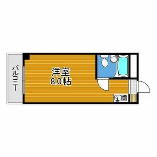 エスティライフ富田林【2階】の間取り