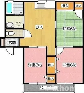 ファミール【1階】の間取り
