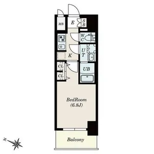 S-RESIDENCE熱田一番【12階】の間取り