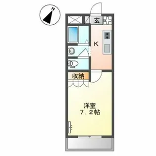 クリスタル レジデンス【2階】の間取り