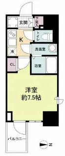 WORVE大阪本町【5階】の間取り