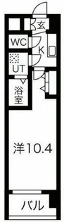 THE MUSIC COURT【7階】の間取り