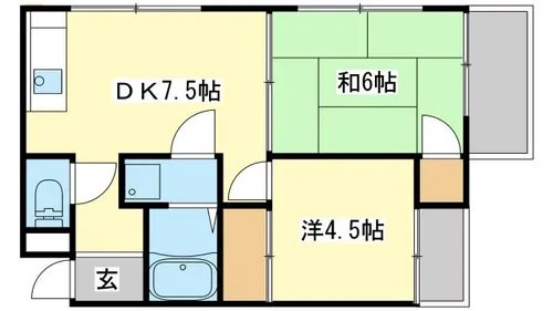 インタービレッジ千代田町【302号室】の間取り