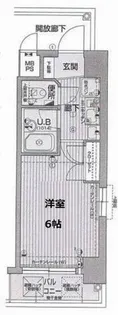 ラナップスクエア同心【10階】の間取り