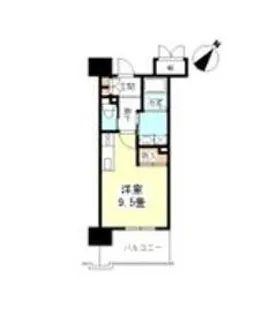 ル・ファール西九条【806号室】の間取り