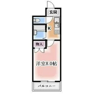 クレセントM浮島【1階】の間取り