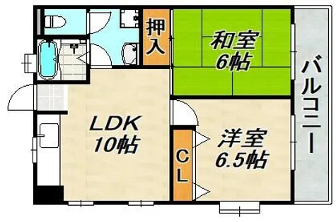 メゾン大塚【3階】の間取り