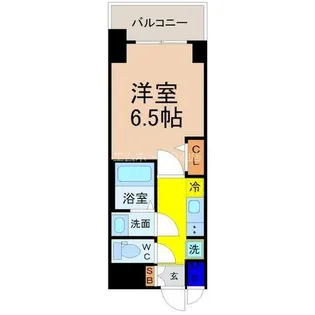 プレサンス広小路通今池【9階】の間取り