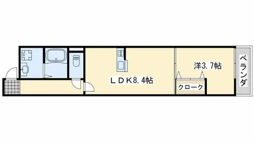 J-Garden3【3階】の間取り