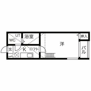 カーサ ミラ【1階】の間取り