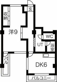 第2なかくにビル【3階】の間取り