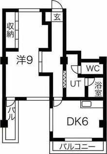 第2なかくにビル【3階】の間取り