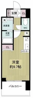 グランカーサ梅田北【11階】の間取り