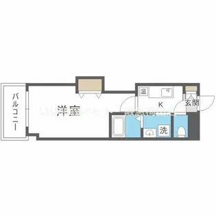 みおつくし守口【5階】の間取り