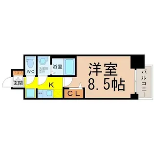 プレサンス大曽根駅前ファースト【2階】の間取り