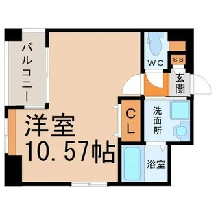GRANDUKE東別院crea【5階】の間取り
