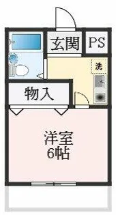 大阪府堺市西区鳳東町3丁【マンション】の間取り