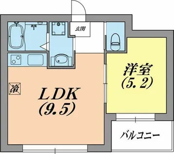プリオーレリベルタ【3階】の間取り