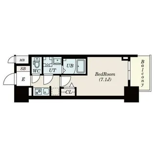 S-RESIDENCE一宮駅前【5階】の間取り