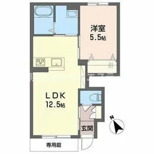 加東市天神(リオ)【1階】の間取り