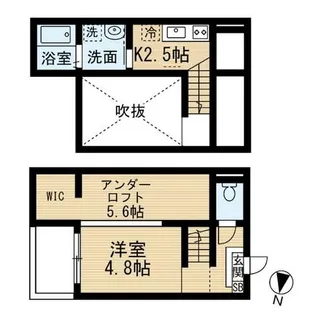 Infiniium(インフィニウム)【1階】の間取り