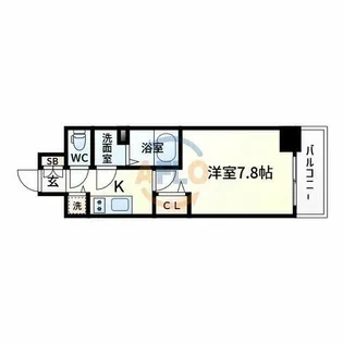 THE RESIDENCE H【2階】の間取り