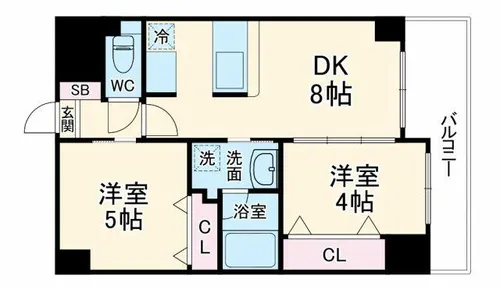 アーデンタワー本町イースト【3階】の間取り