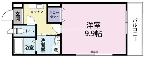 アムールREVE【2階】の間取り