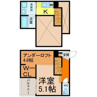 Brio(ブリオ)【2階】の間取り