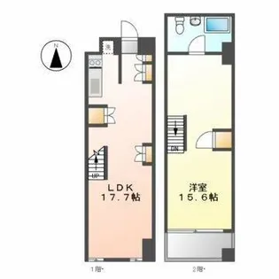 FLATS GAZERY【2階】の間取り