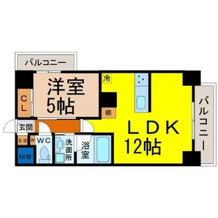 RAFFLE OZONE(ラッフル大曽根)【10階】の間取り