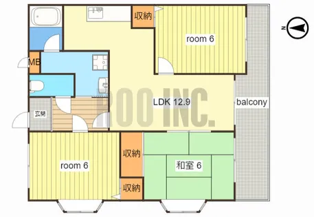 メゾン アイ【201号室】の間取り