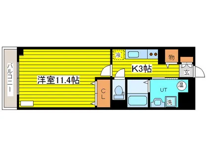 S-FORT札幌N15【303号室】の間取り