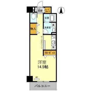 兵庫県尼崎市善法寺町【マンション】の間取り