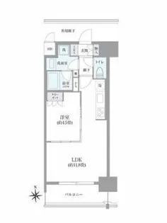 OKBアヴェニール菊井町【2階】の間取り
