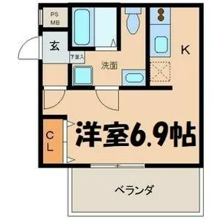 CREA児玉【3階】の間取り