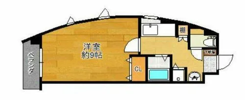 ウィークスM・ONE【1階】の間取り