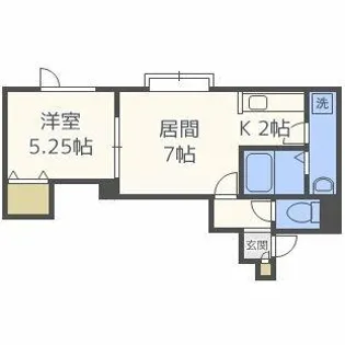 ルミナスA【203号室】の間取り