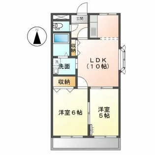 トワール【2階】の間取り