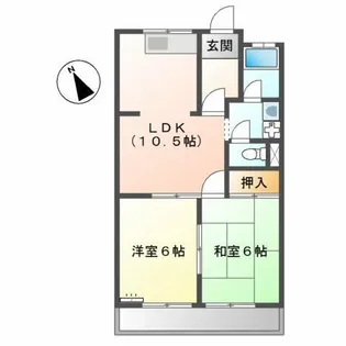 ロイヤルガーデンK【2階】の間取り