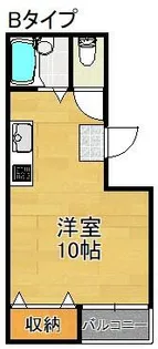 ウィステリア北島2号館【1階】の間取り