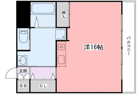ハッピーエイジ土山【6階】の間取り
