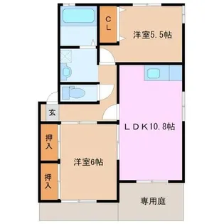 ディアスⅡ【1階】の間取り