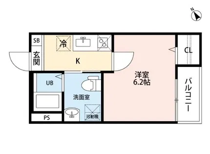 Lapis(ラビス)【2階】の間取り